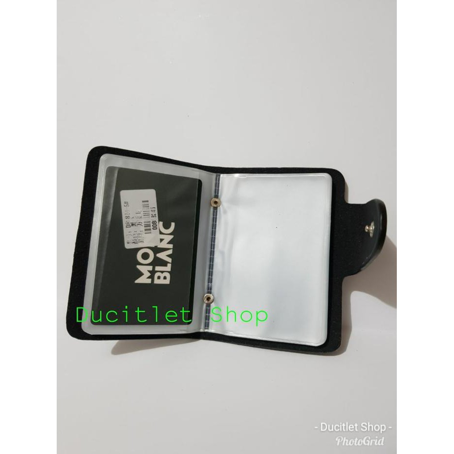 Dompet/Wallet Kartu Kredit/Nama/Atm Kulit Mont Blanc