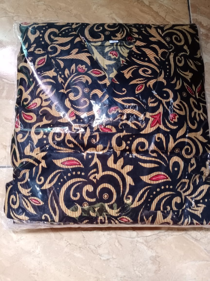 [ori - 4 Varian Warna -] Wou Batik Couple Amalia Batik Couple Kebaya Modern Batik - Bg032