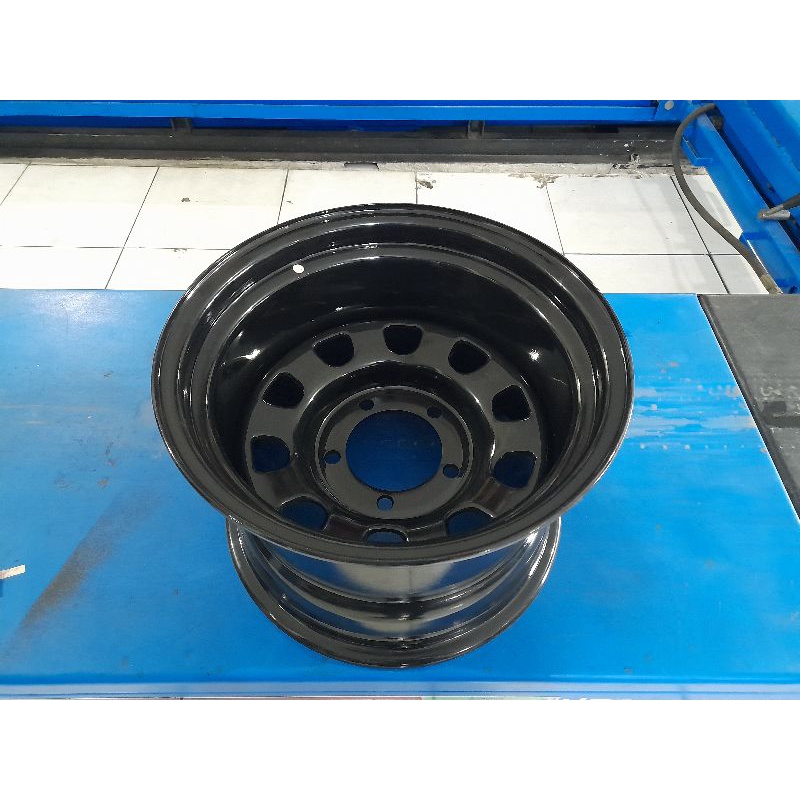 Velg mobil kaleng daytona R15 lebar 10 pcd 5 harga 1 set 4