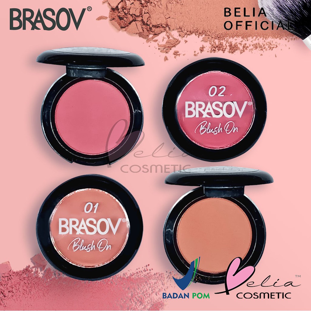 ❤ BELIA ❤ BRASOV Blush On Matte | pemerah pipi mate