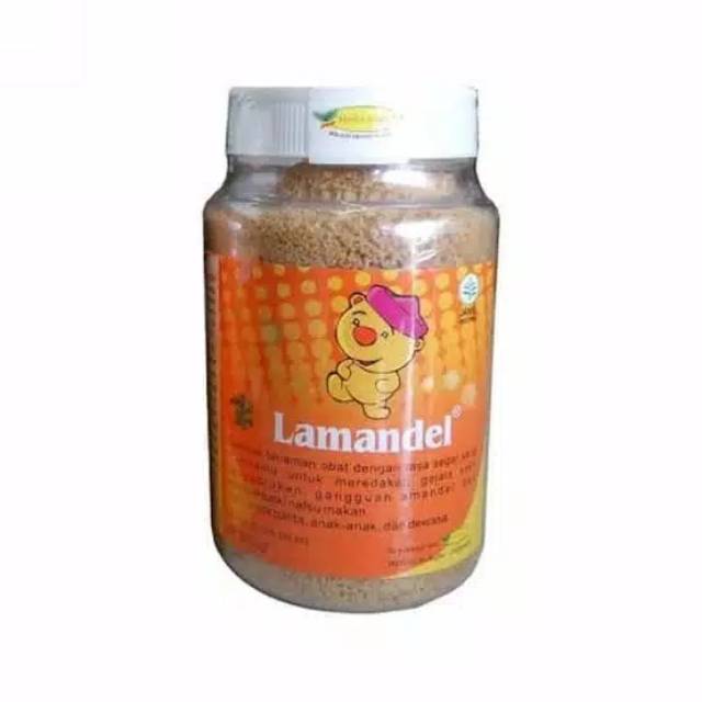 

Obat herbal amandel lamandel botol