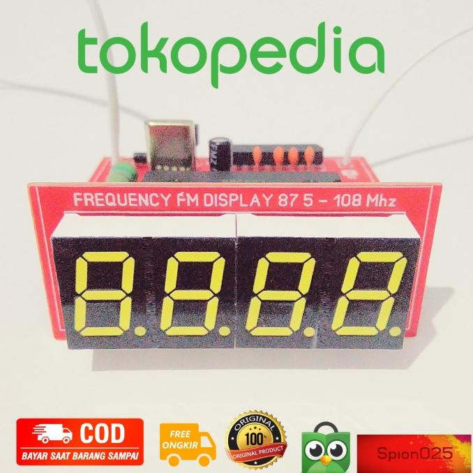 Counter FM Display - Frequency FM Digital