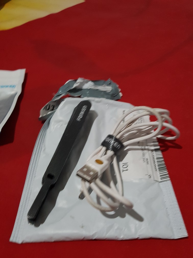 Fonken 20pcs Usb Cable Winder Organizer Tape Home Harness Finishing Fixed Hdmi  Pc Power Wire Ties