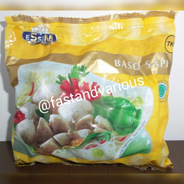 Jual Baso Sapi Super Special Essem Food Frozen Food Makanan Beku