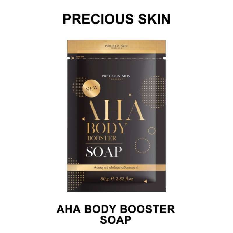 ❄️MATCHA❄️ AHA BODY SOAP PRECIOUS SKIN - WHITENING BODY SOAP AHA BPOM ORIGINAL