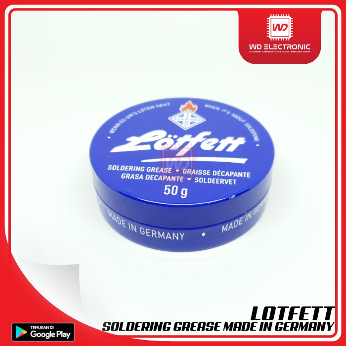 LOTFET 50 GRAM LOTFETT JERMAN PASTA SOLDER