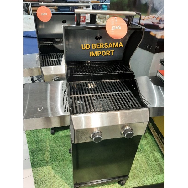 pemanggang bbq grill griller gas celcio &amp; co 2 burner