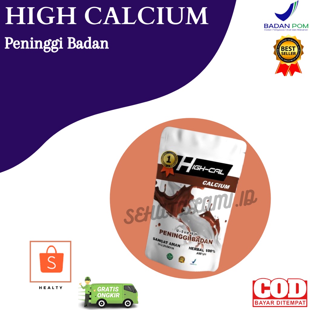 

COD Peninggi Badan Original X High Calcium Tercepat Ampuh / Peninggi Badan Cepat / Peninggi Badan Dewasa / Obat Peninggi Badan / Peninggi Badan Susu / Super Grow Up / Hypergrowup / Peninggi Badan Alami 10x Lebih Efektif (isi susu) By Sehat Alami