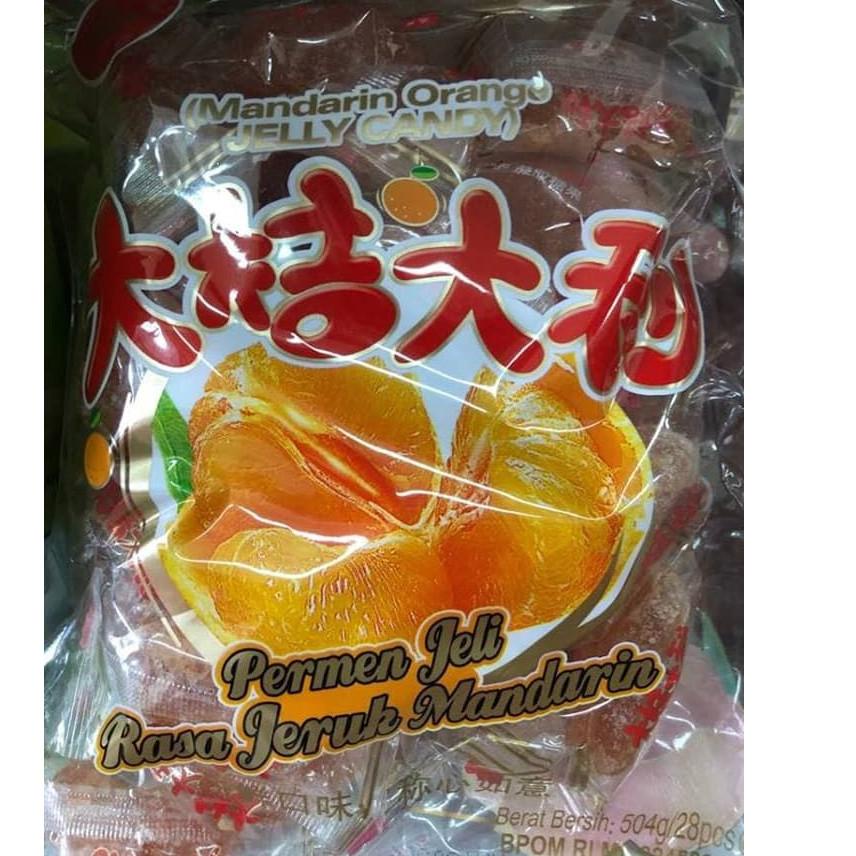 

Raih Diskon Hingga Jelly hongmao / permen jelly jeruk/ manisan 500grm bsai611