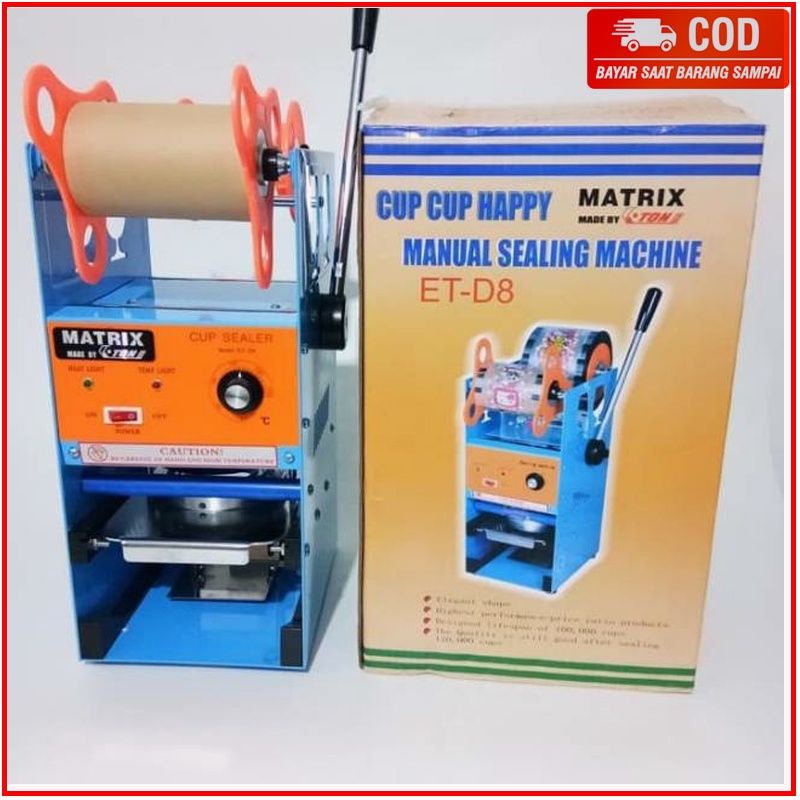 Cup Sealer Matrix / Matrix Cup Sealer Press Tutup Gelas