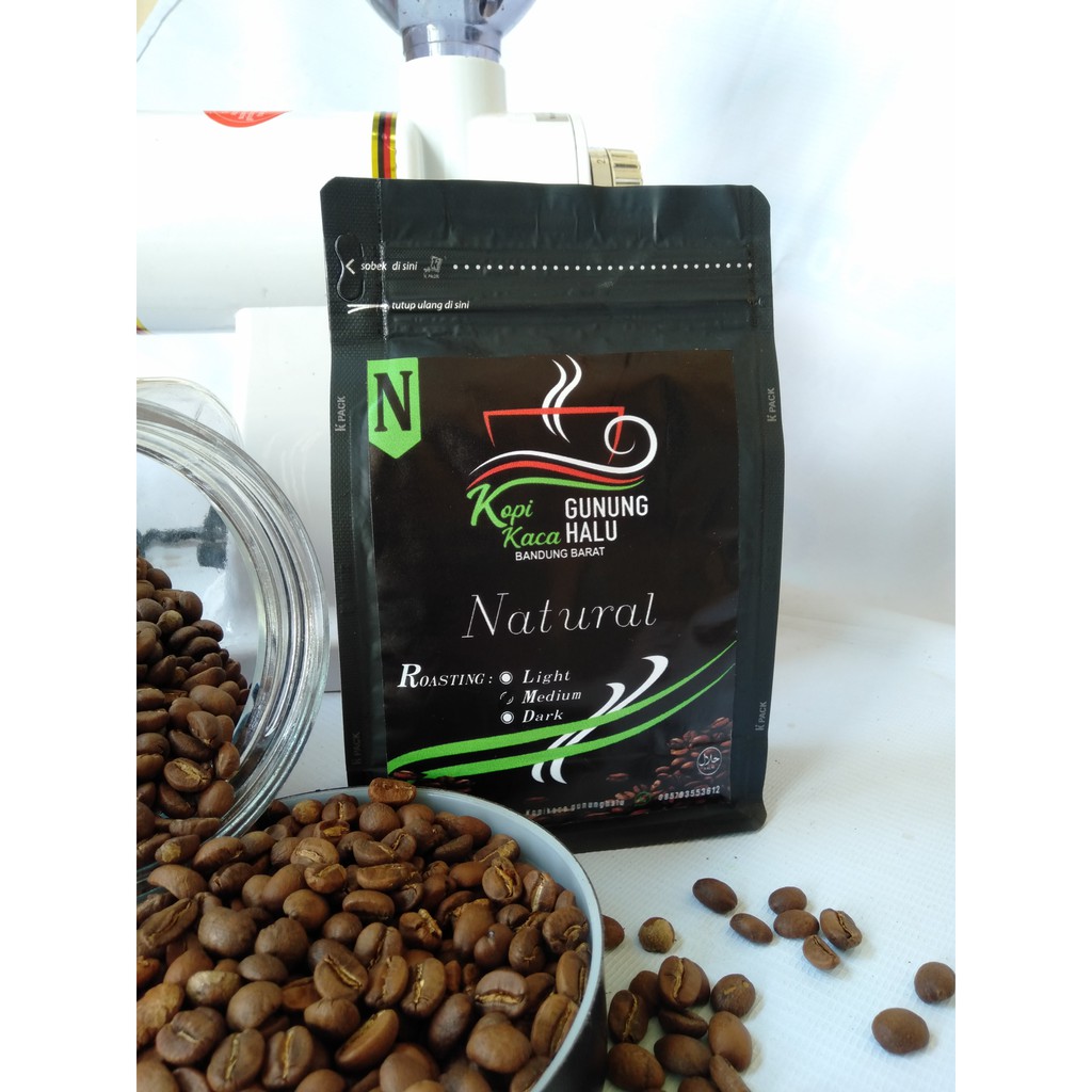 

KOPI ARABICA GUNUNG HALU NATURAL PROCESS 200gr BUBUK/ROAST BEAN