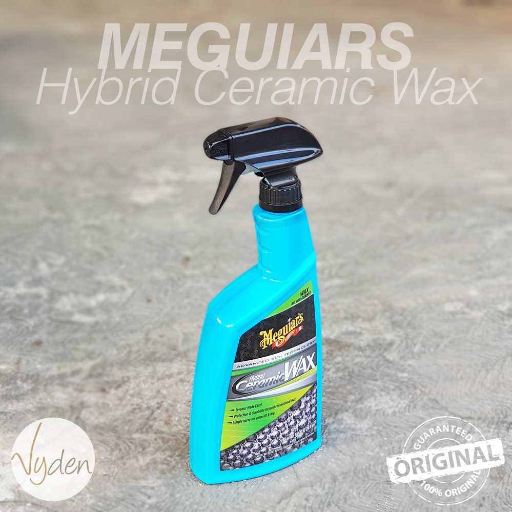 Meguiars Hybrid Ceramic Wax 250 ml Spray Wax SiO2 Efek Daun Talas Hydrophobic MURAH