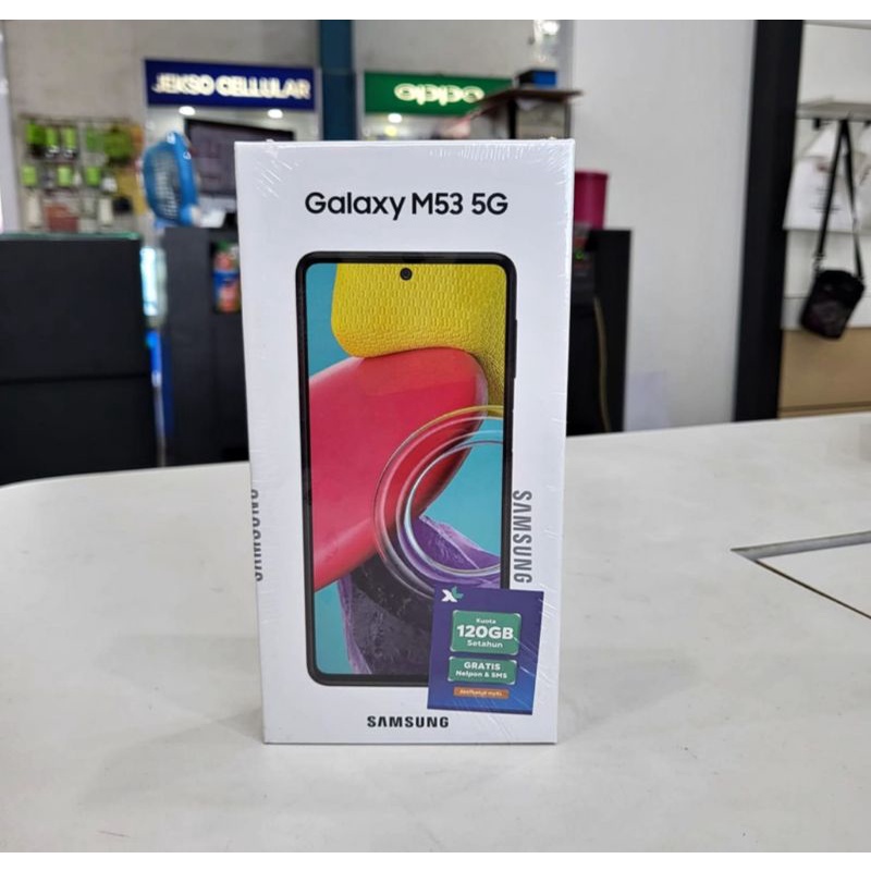 Jual SAMSUNG GALAXY M53 5G 8/256GB GARANSI RESMI TERMURAH | Shopee ...