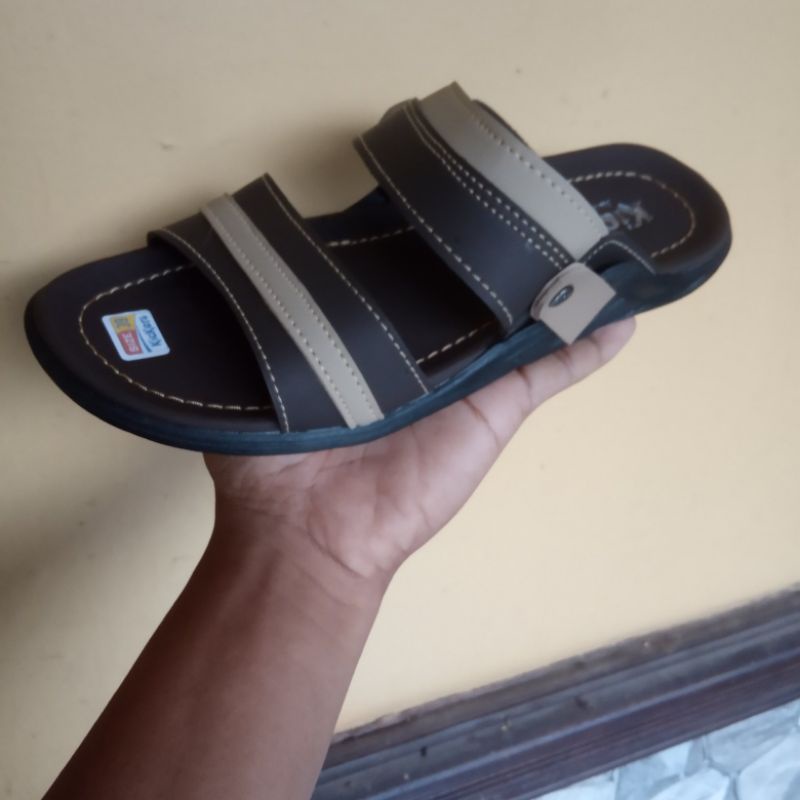 Sandal Kulit Pria Terbaru Sendal Pria