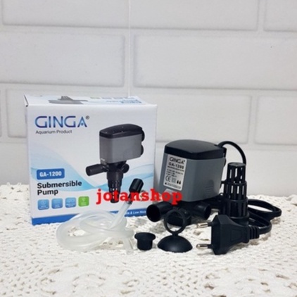 GINGA GA1200 GA 1200 mesin Pompa Celup power head Aquarium Aquascape