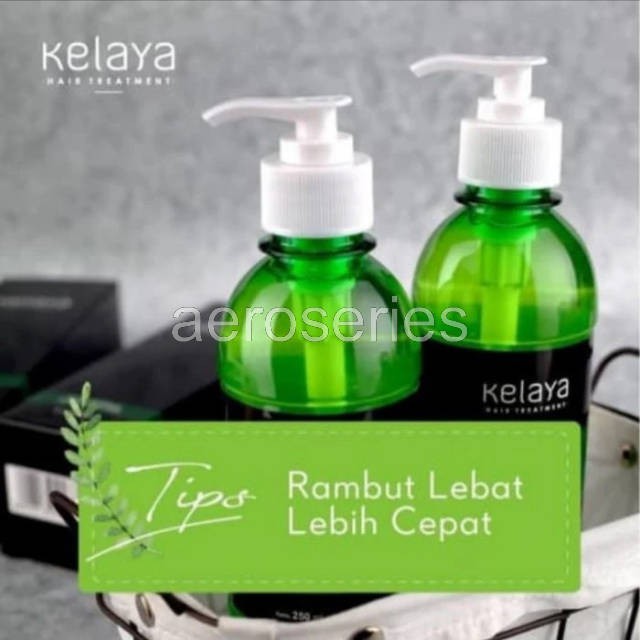 ORIGINAL Kelaya Hair Treatment Shampoo Shampo Botak Rontok Penumbuh Rambut-5