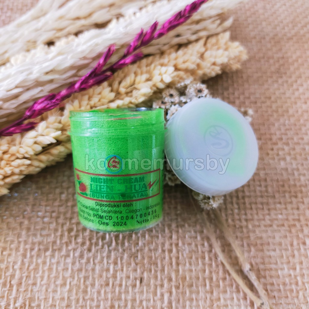 CREAM LIENHUA (BUNGA TERATAI) / CREAM PEMUTIH SIANG DAN MALAM