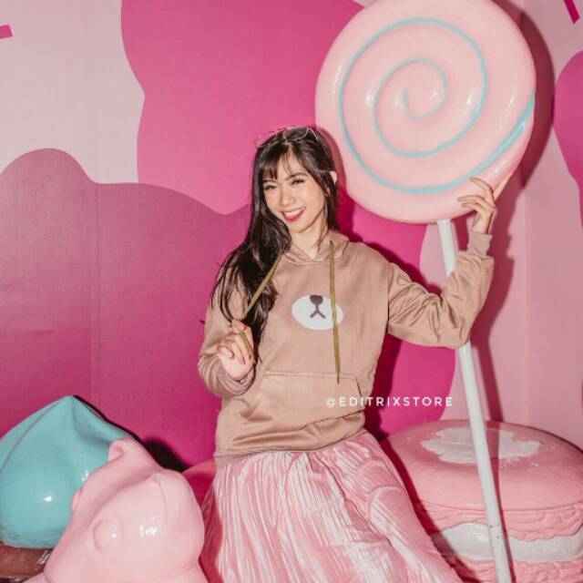 Jaket Hoodie BROWNY in Mocca (WANITA & PRIA)