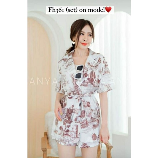 Setelan Import premium bangkok /set bangkok wanita