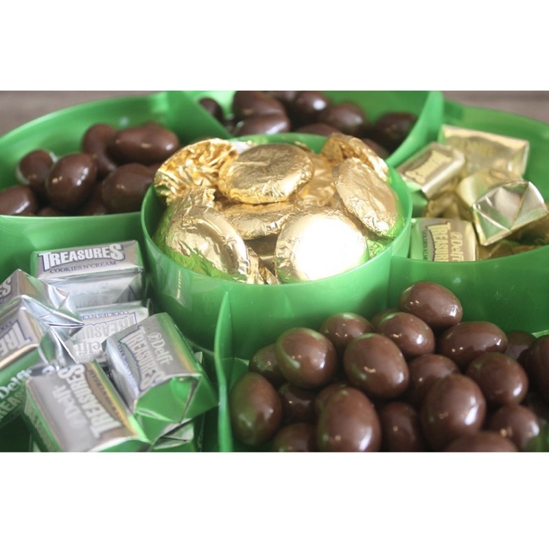 Parcel Coklat FULL DELFI silverqueen cha cha  chic choc roundies toples sekat bunga