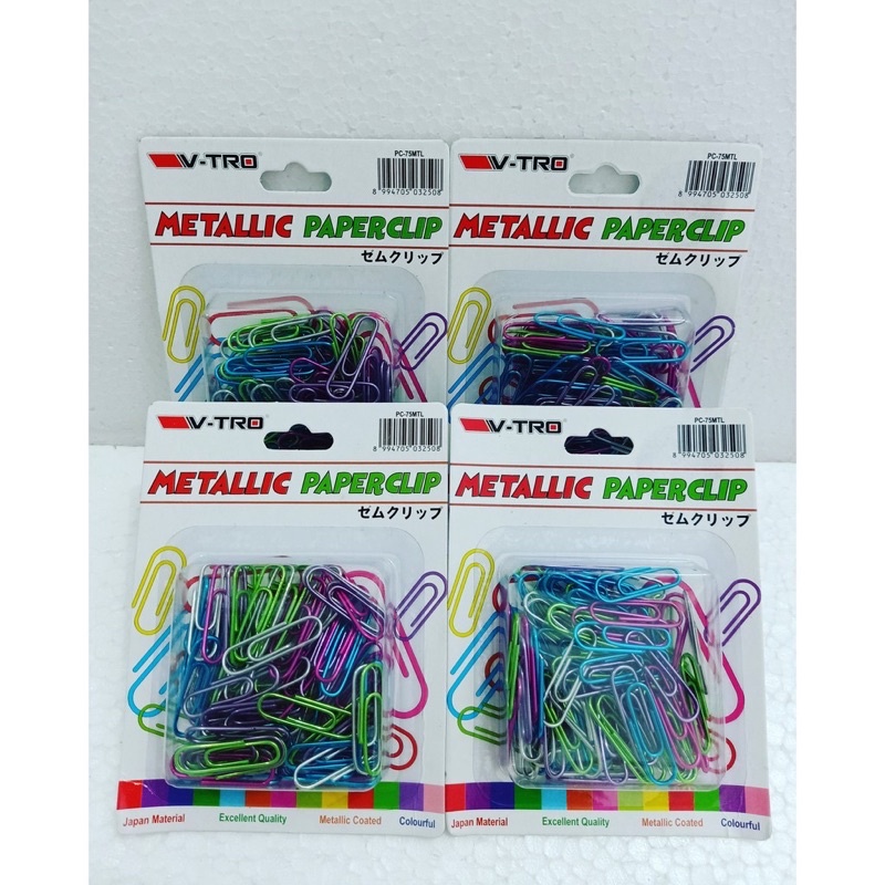 

Paper Clip Warna Metallic Colour Montana / Klip Kertas Warna Warni