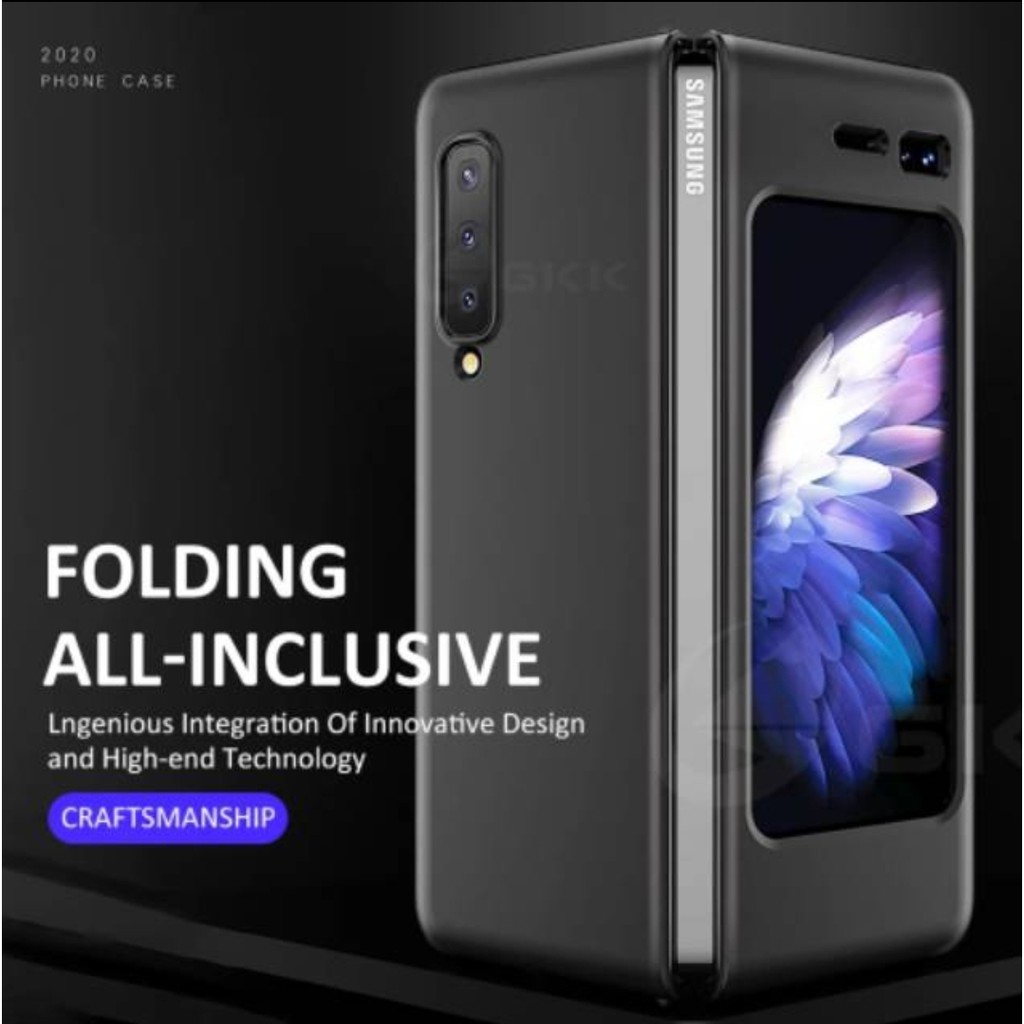 GKK 360 Hard Slim Matte Samsung Galaxy FOLD Case Cover Casing