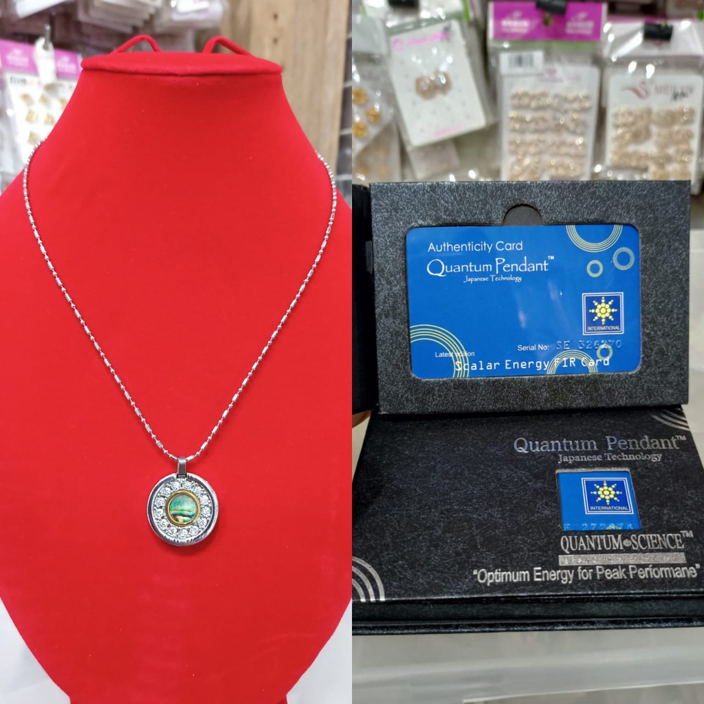 KALUNG QUANTUM PENDANT MSI ASLI | KALUNG OBAT KESEHATAN TITANIUM
