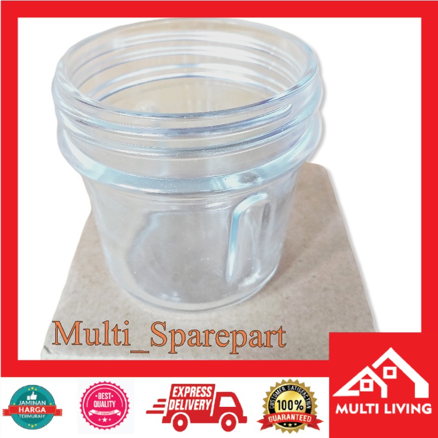 Gelas Bumbu Blender Miyako Kaca / Drymill