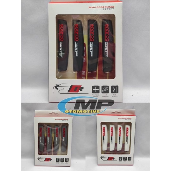 Door Guard/pengaman pintu mobil logo Sparco
