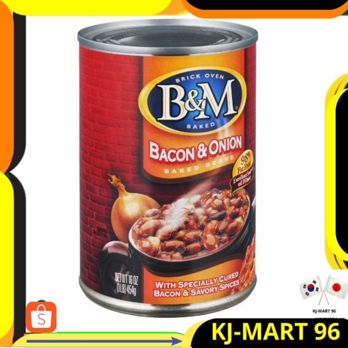 

AMERICAN FOOD B&M BACON & ONION BAKED BEAN-KACANG PANGGANG BACON IMPOR