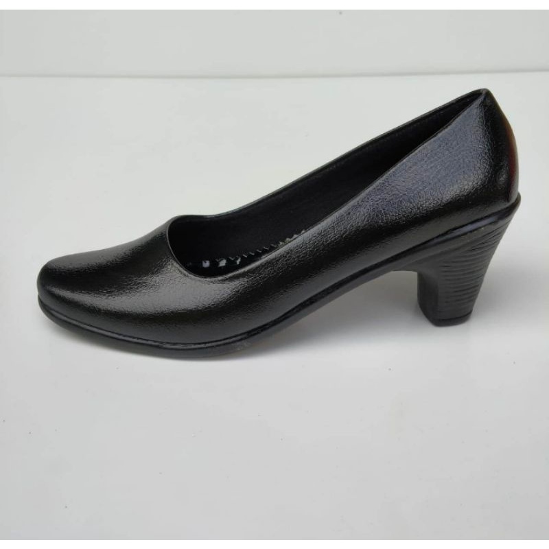 Sepatu Pantofel Wanita Formal high heels 3-5 cm