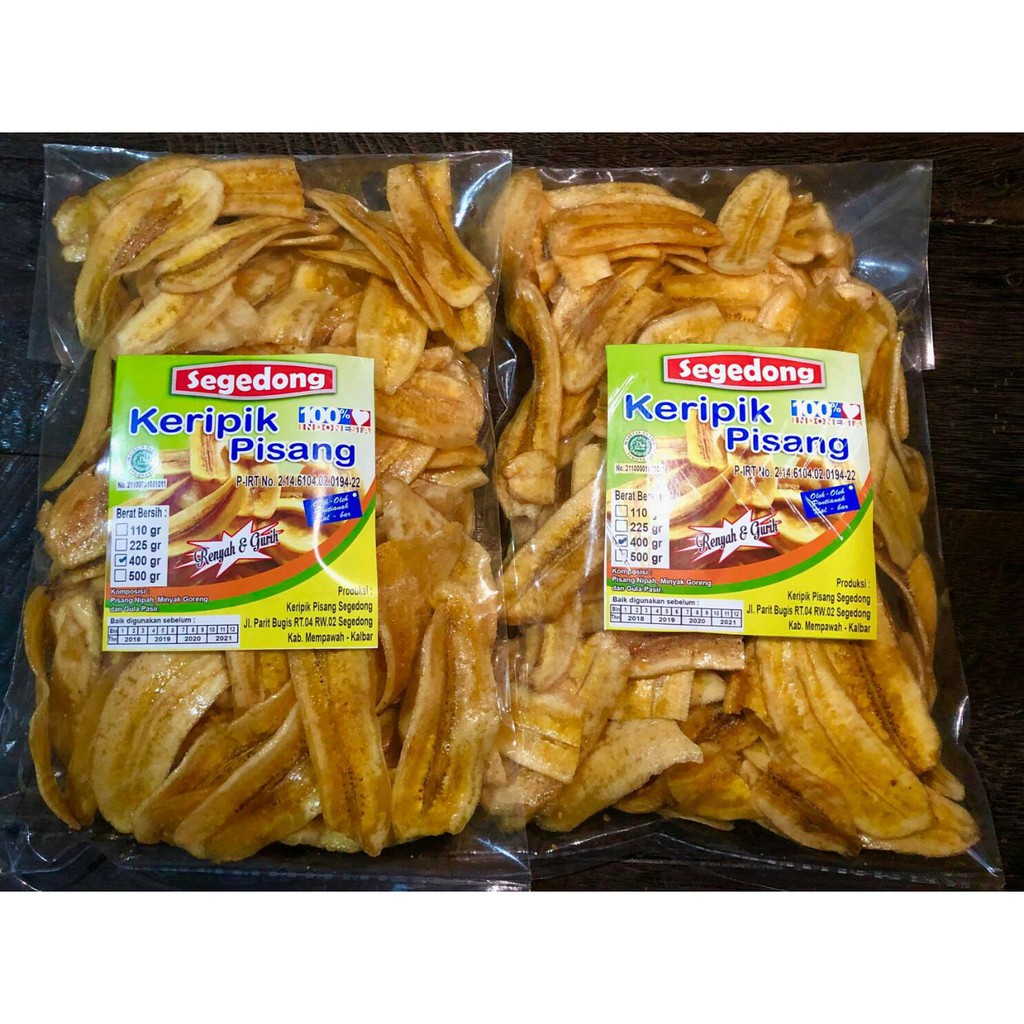 

KERIPIK PISANG SEGEDONG 350 GR