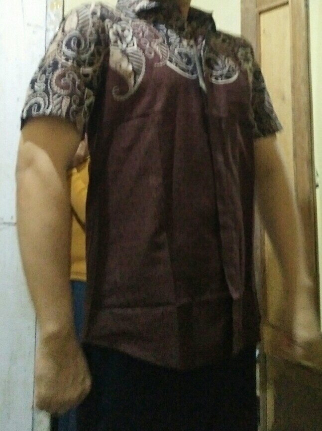 Maginot Kemeja Batik 3.0 Fusena-ss Lengan Pendek Pria