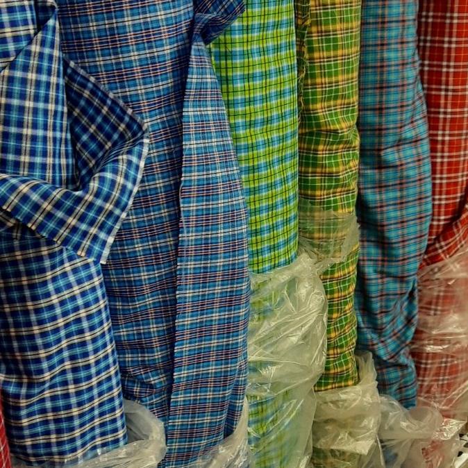 bahan kotak seragam baju sekolah