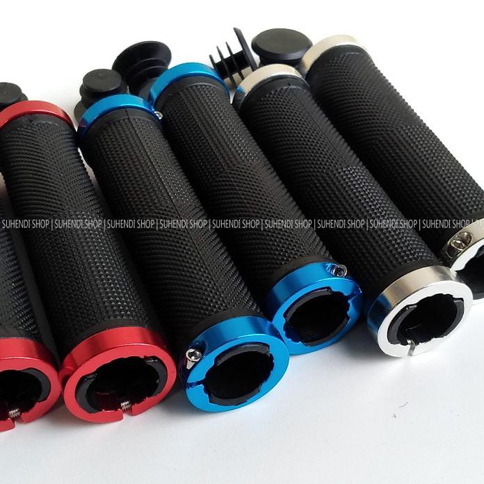 Handgrip Sepeda Double Lock Handgrip Lock Hand Grip Lock Mtb