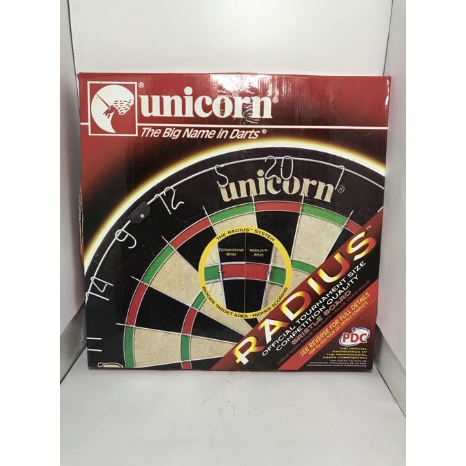 Dart Board Unicorn Radius