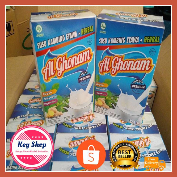 

Susu Ettawa + Herbal Al Ghonam Premium (lebih banyak susu kambingnya)