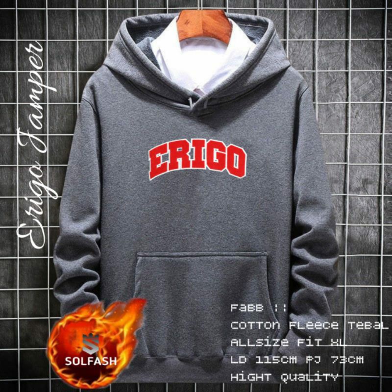 hoddie erigo/hodie cewek cowok #jemper #jaket