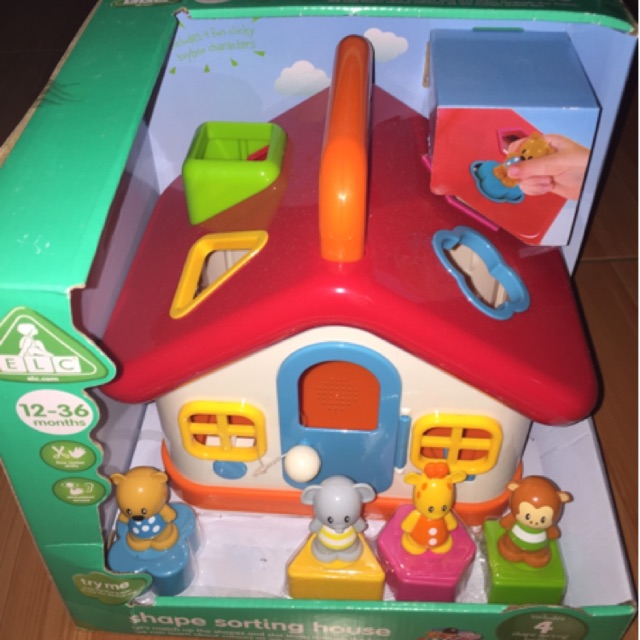 Mainan elc shape sorting house