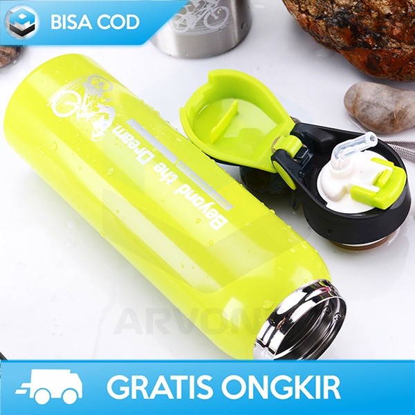 BOTOL MINUM TERMOS KETTLE DRINK BOTTLE TAHAN PANAS/DINGIN STAINLESS