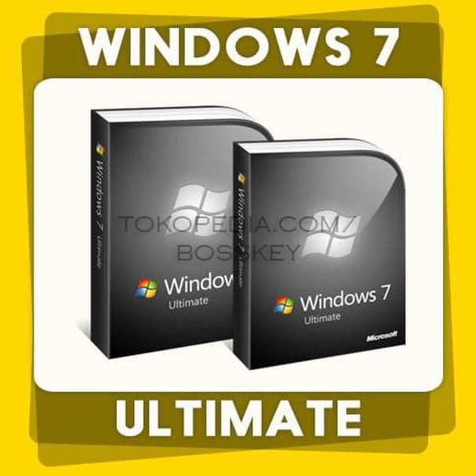 Windows 7 Ultimate - RETAIL License / Lisensi Original Product Key