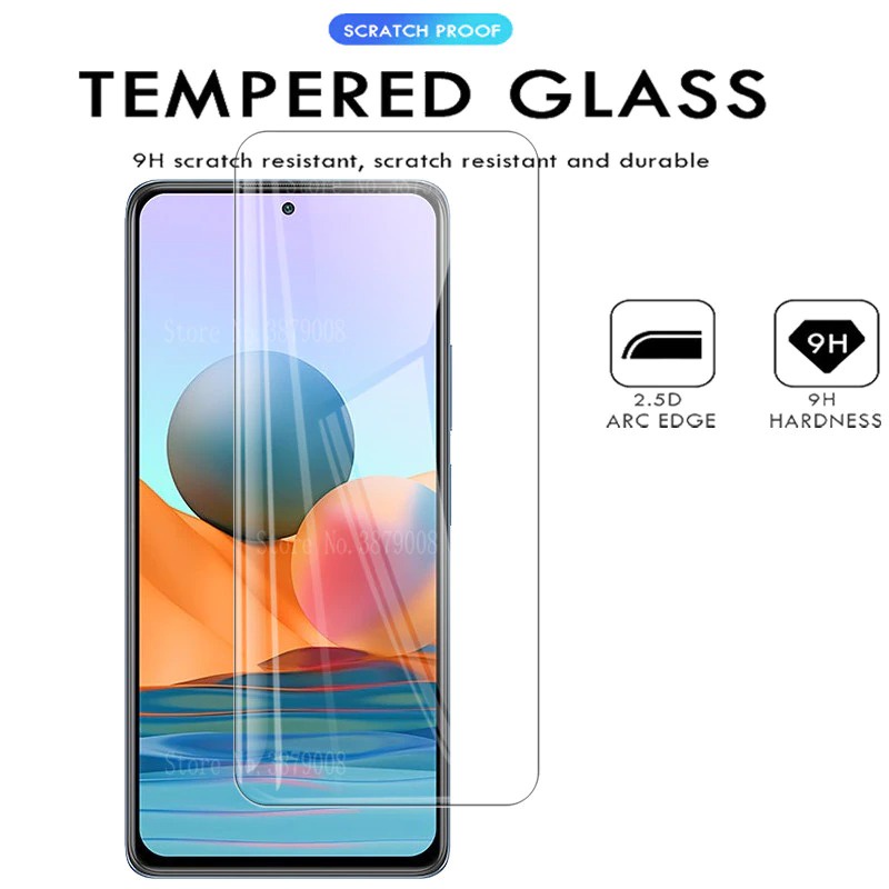 PROMO Tempered Glass XIAOMI REDMI NOTE 10s Anti Gores Kaca Full Layar FULL COVER Bening Premium