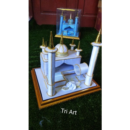 TEMPAT MAHAR UANG DAN EMAS MODEL MASJID