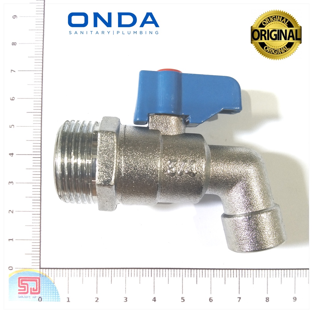 ONDA BM Kran Tembok Murah Keran Pendek Cebol 1/2&quot;  3/4&quot;