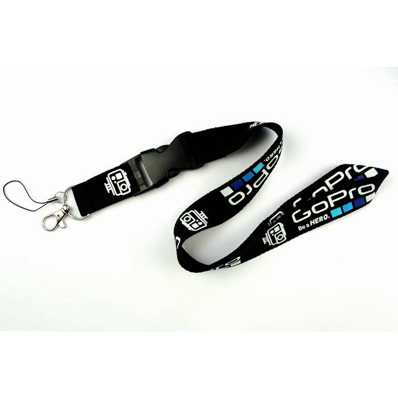 Lanyard Dengan Tombol Pelepas Cepat Tali Leher Untuk Kamera Ponsel Sling Gantungan Kunci ID Card Tali Anti Hilang