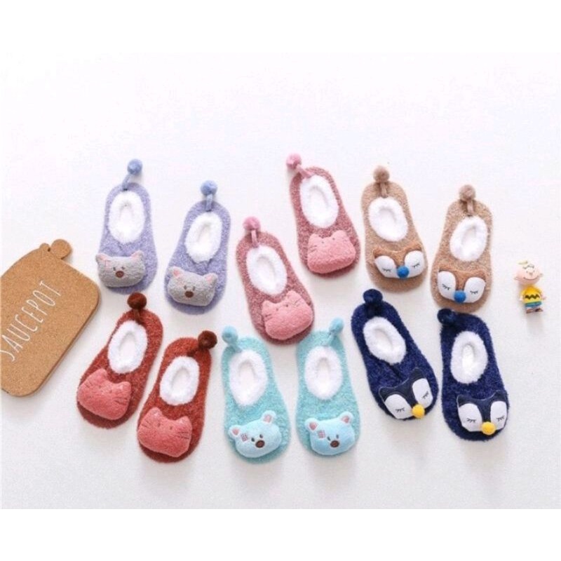 KAOS KAKI PREWALKER BAYI KOREA , KAOS KAKI PREWALKER ANTI SLIP BAYI 3D