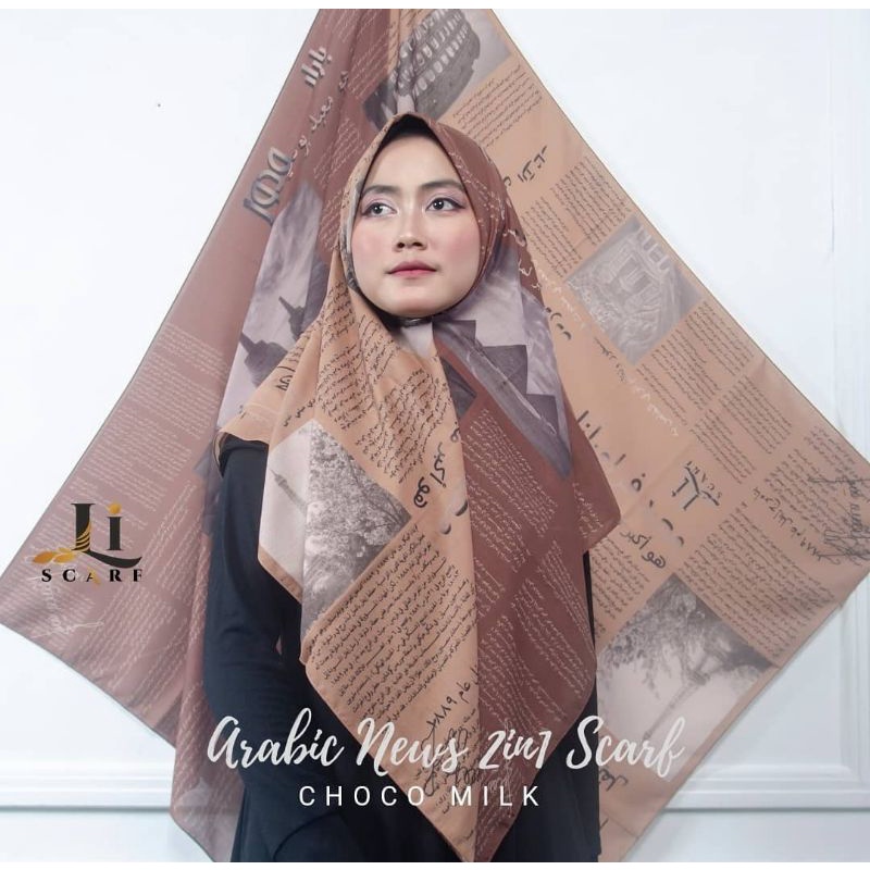 JILBAB KORAN ARAB ORIGINAL LI SCARF
