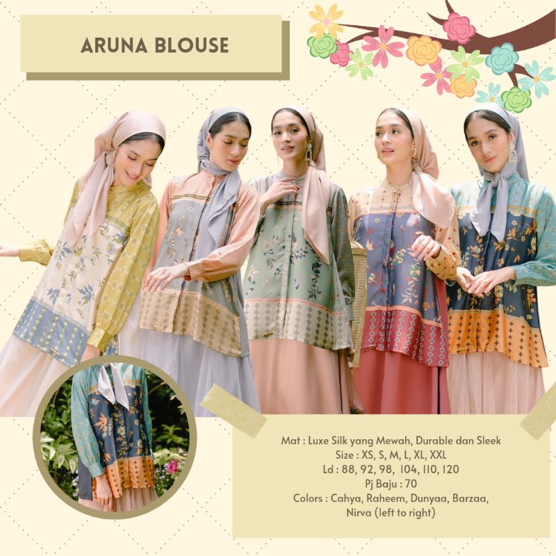 Aruna Blouse Raheem by Kamila Wardrobe
