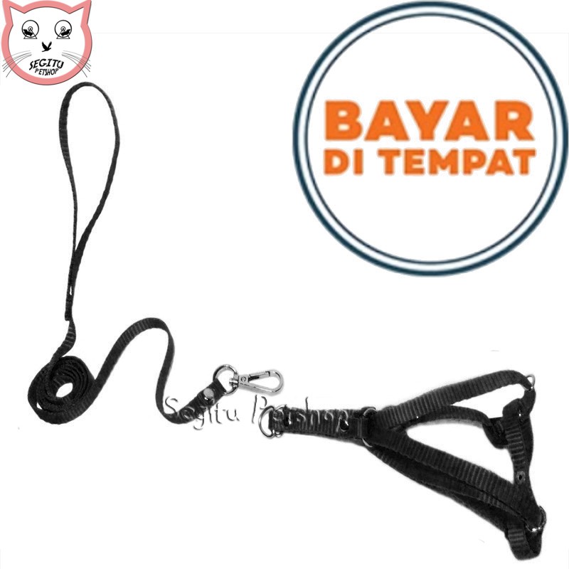 TALI TUNTUN KUCING  HARNESS Y MUSANG HERNES TUNTUN OTER HARNES PUPPY HARNES ANJING