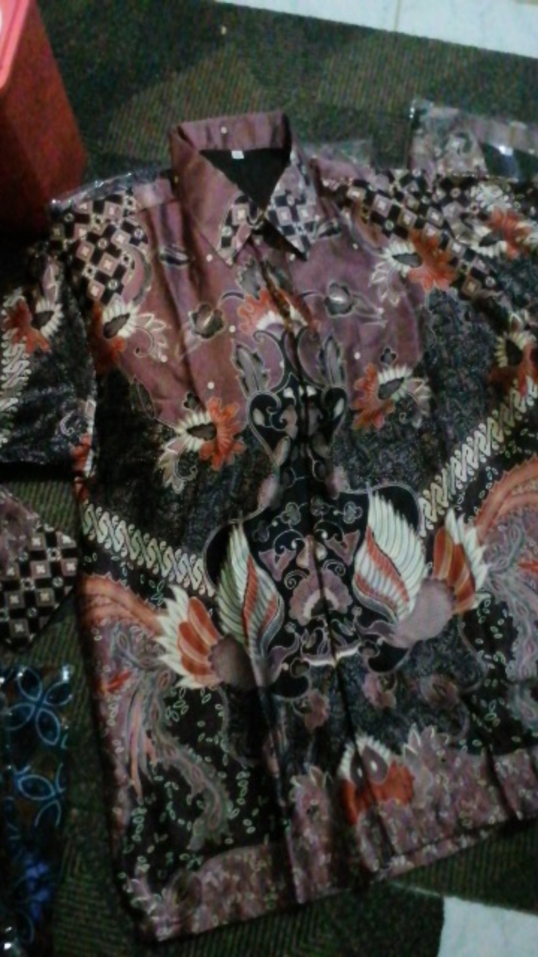 Kemeja Batik Semi Sutra Pria Lengan Panjang Furing Istimewa Termurah Berkualitas